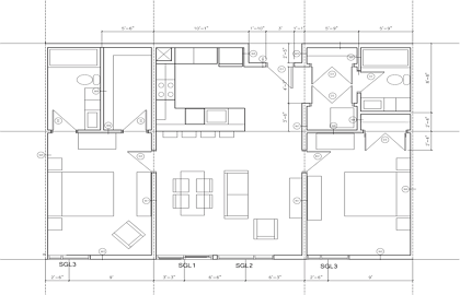 Typical Two Bedroom